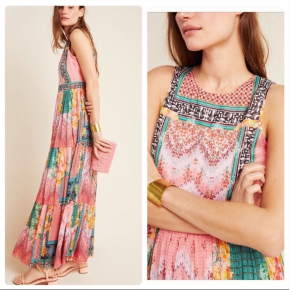 💝Anthropologie💝 Alessandra Maxi dress - Picture 2 of 5